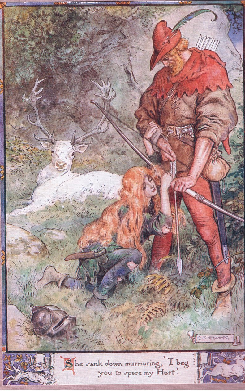 Ela afundou-se murmurando, peço-lhe para poupar o meu coração. de Charles Edmund Brock
