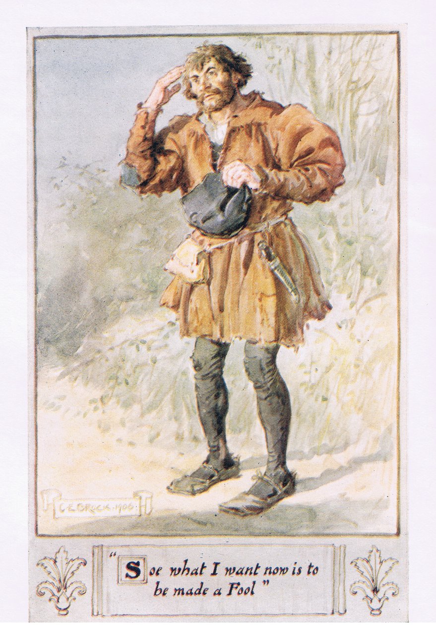 Soe o que eu quero agora é ser feito de bobo de Charles Edmund Brock