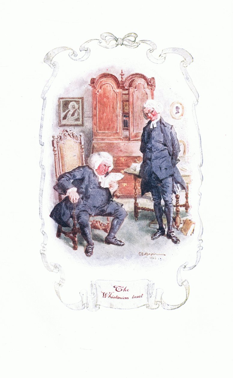 The Whistonian Tract, de The Vicar of Wakefield publicado por JM Dent & Son Ltd, década de 1920 de Charles Edmund Brock