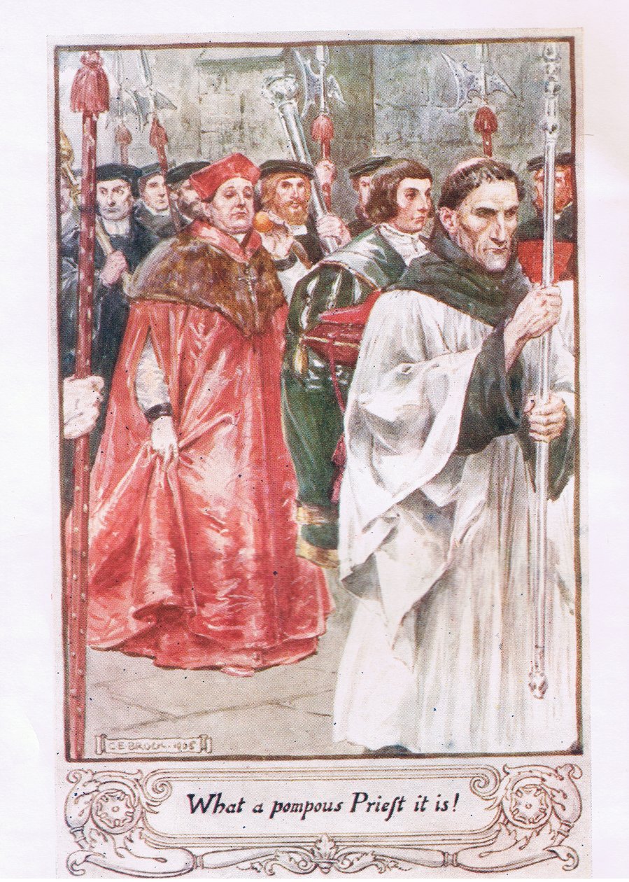 Que padre pomposo é de Charles Edmund Brock