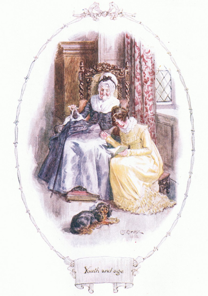 Juventude e idade de Charles Edmund Brock