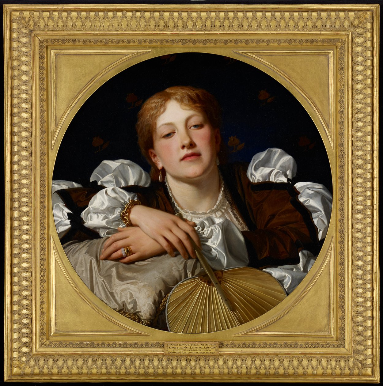 Eu conheço uma feira de solteira para ver, tome cuidado, 1868 (óleo sobre papel colocado sobre tela) de Charles Edward Perugini