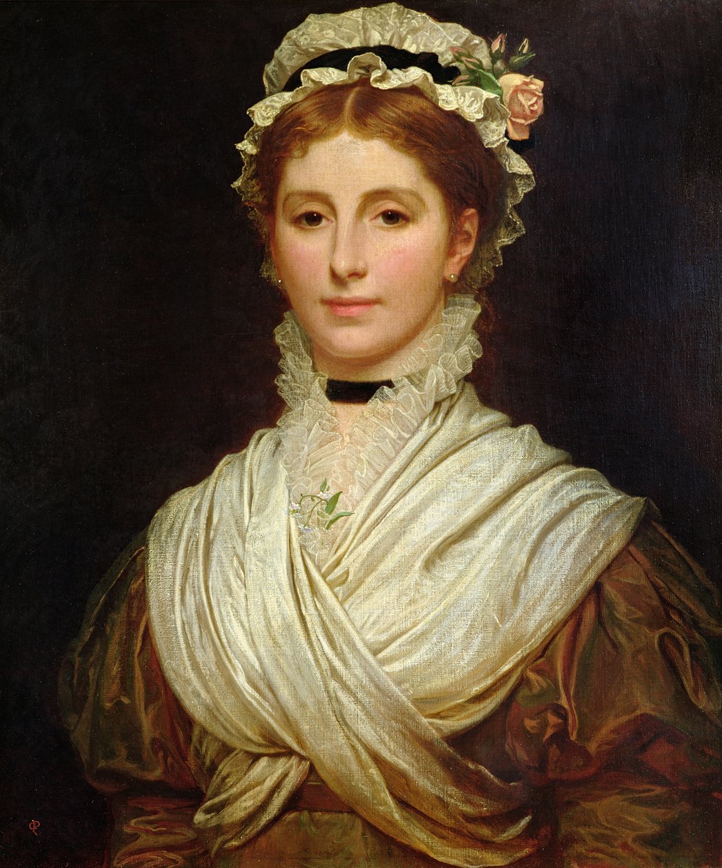 Retrato de Katey Perugini por seu marido, 1873-75 de Charles Edward Perugini