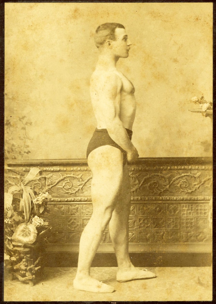 Retrato de um homem forte, c.1890 de Charles Eisenmann