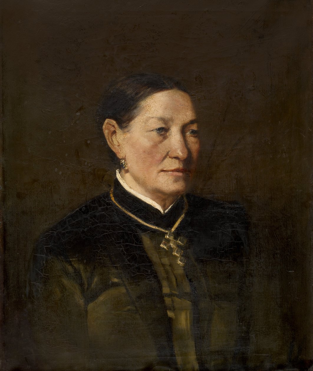 Sra. Meyer, mãe da Sra. Van Soom de Charles Felu