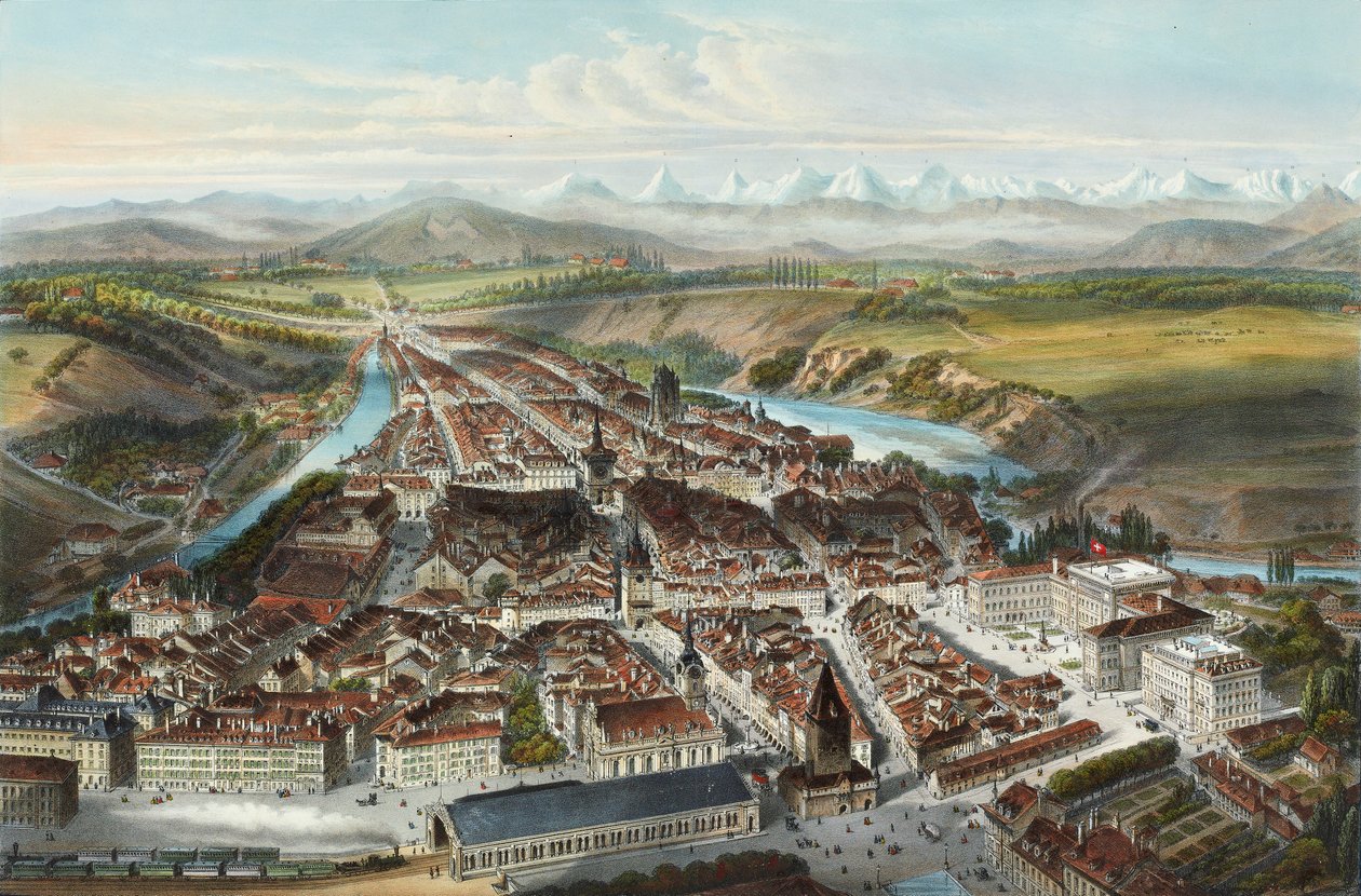 A cidade de Berna de Charles Fichot