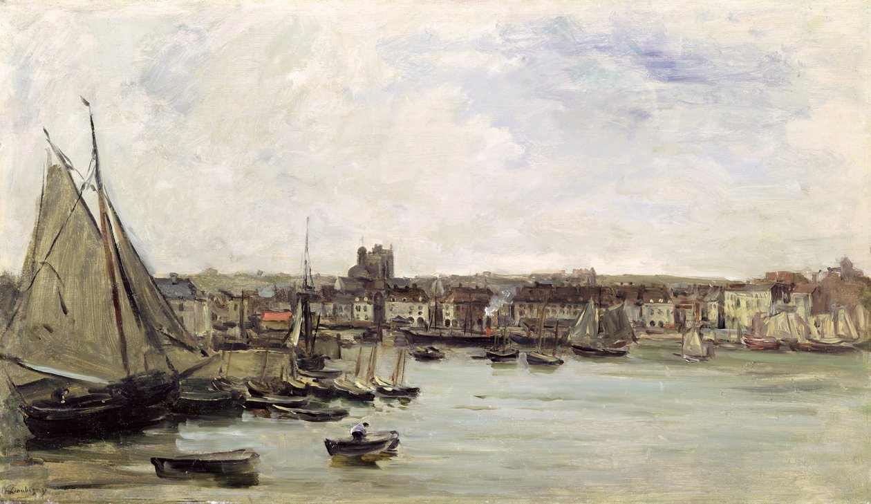 Dieppe, 1875 de Charles Francois Daubigny