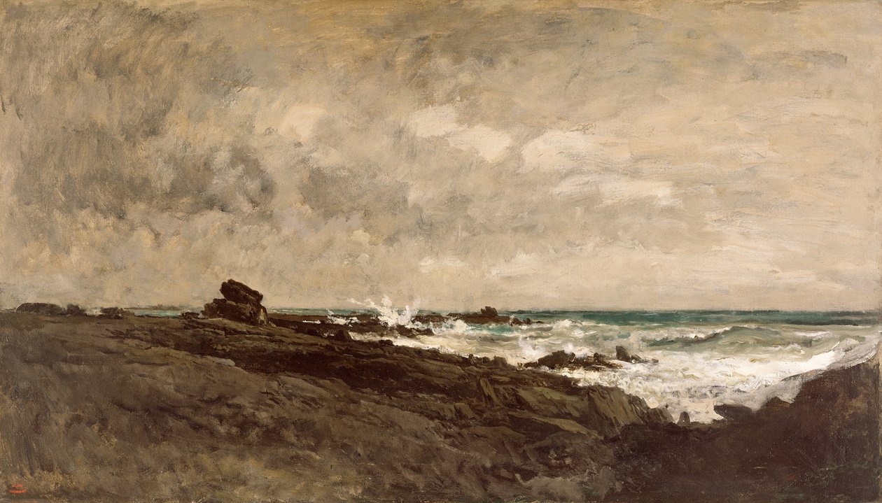 Seascape, c.1867 de Charles Francois Daubigny