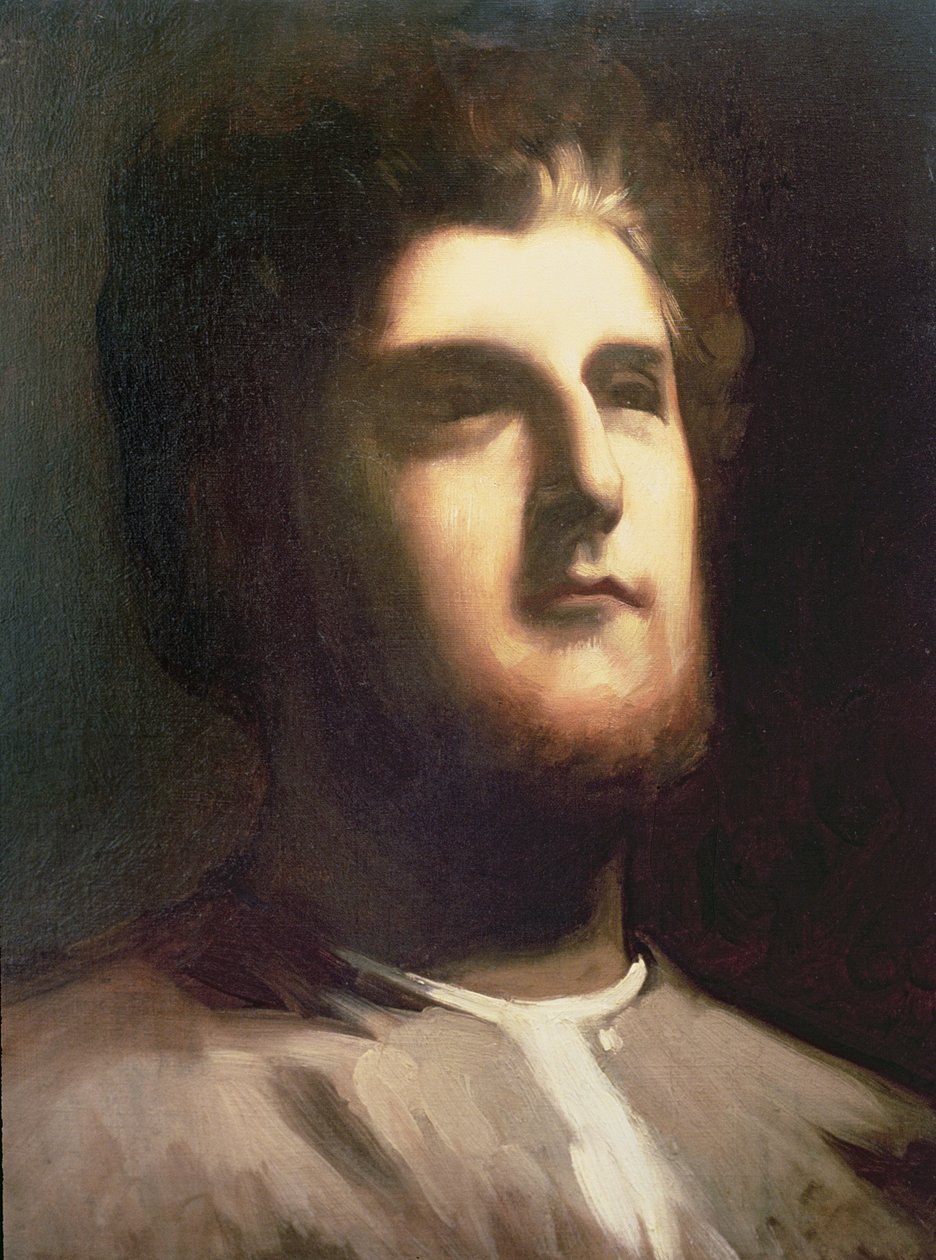 Retrato de Georges Bizet (1838-75) de Charles Francois Sellier