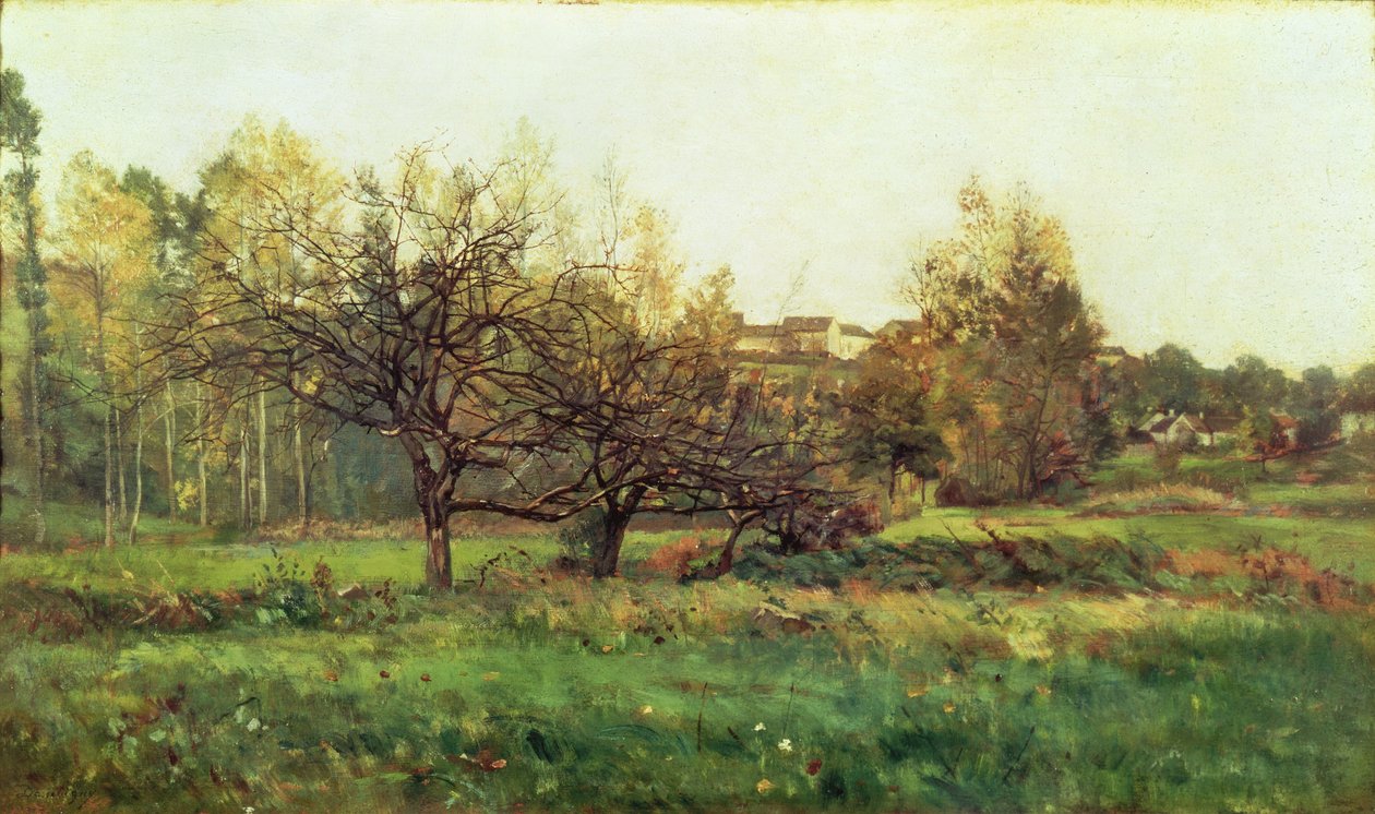Paisagem de outono de Charles Francois Daubigny
