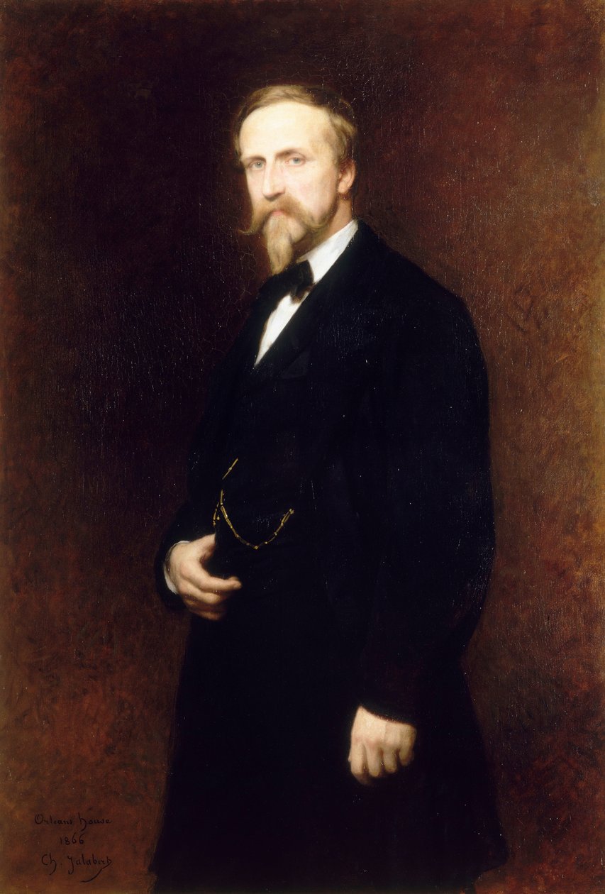 Retrato de Henry of Orleans, duque de Aumale de Charles François Jalabert