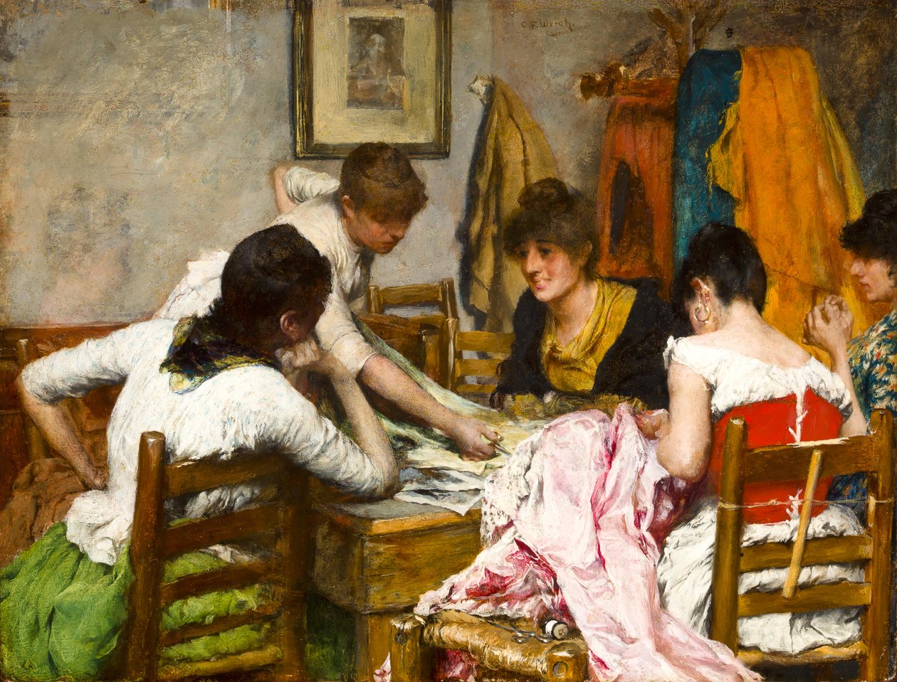 O novo vestido de Charles Frederic Ulrich