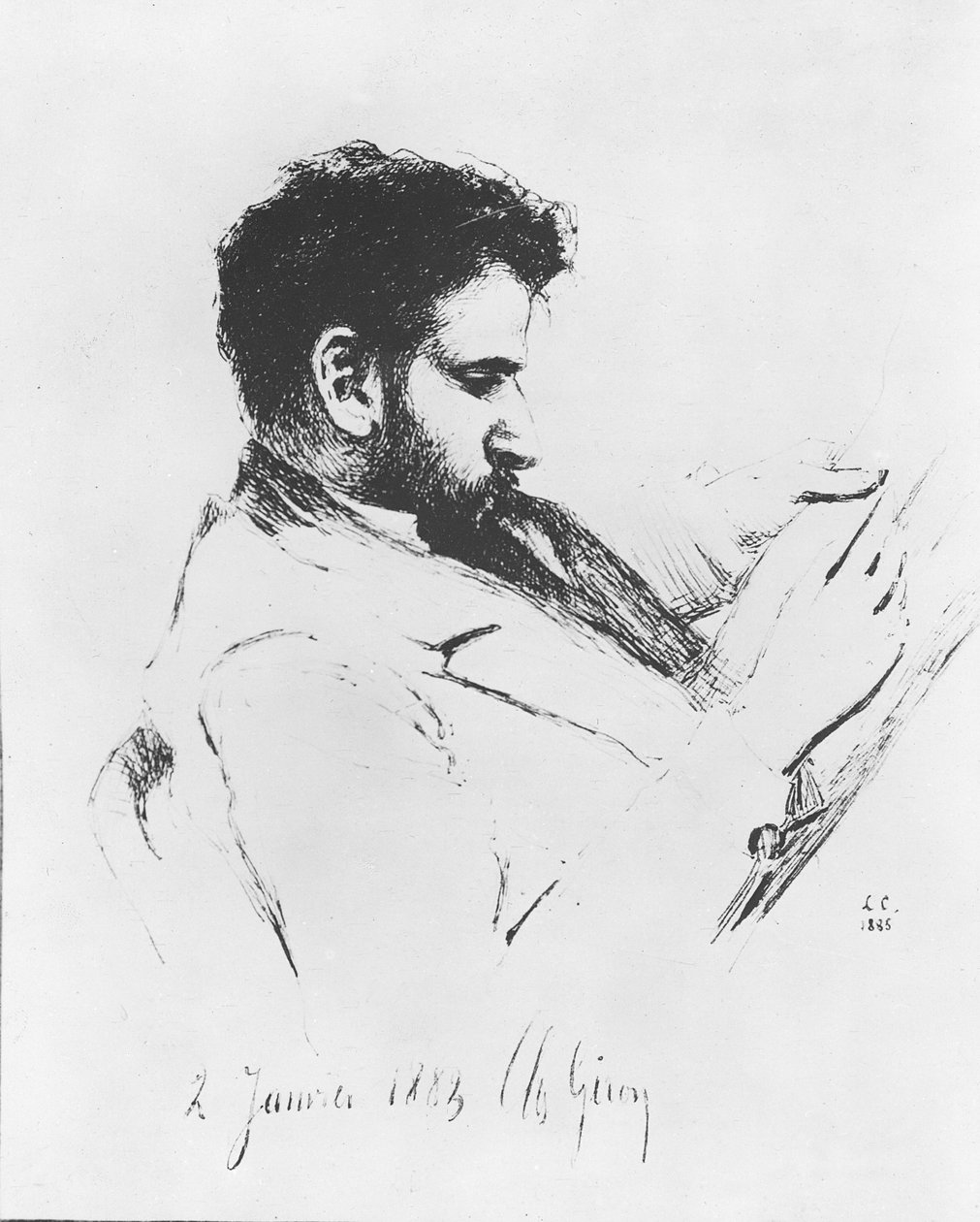 Savorgnan de Brazza, 1883 de Charles Giron