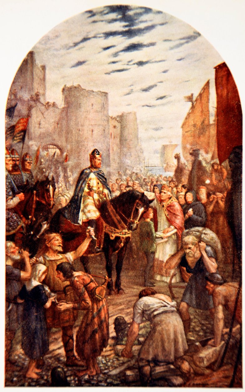 William Rufus na Torre de Londres de Charles Goldsborough Anderson