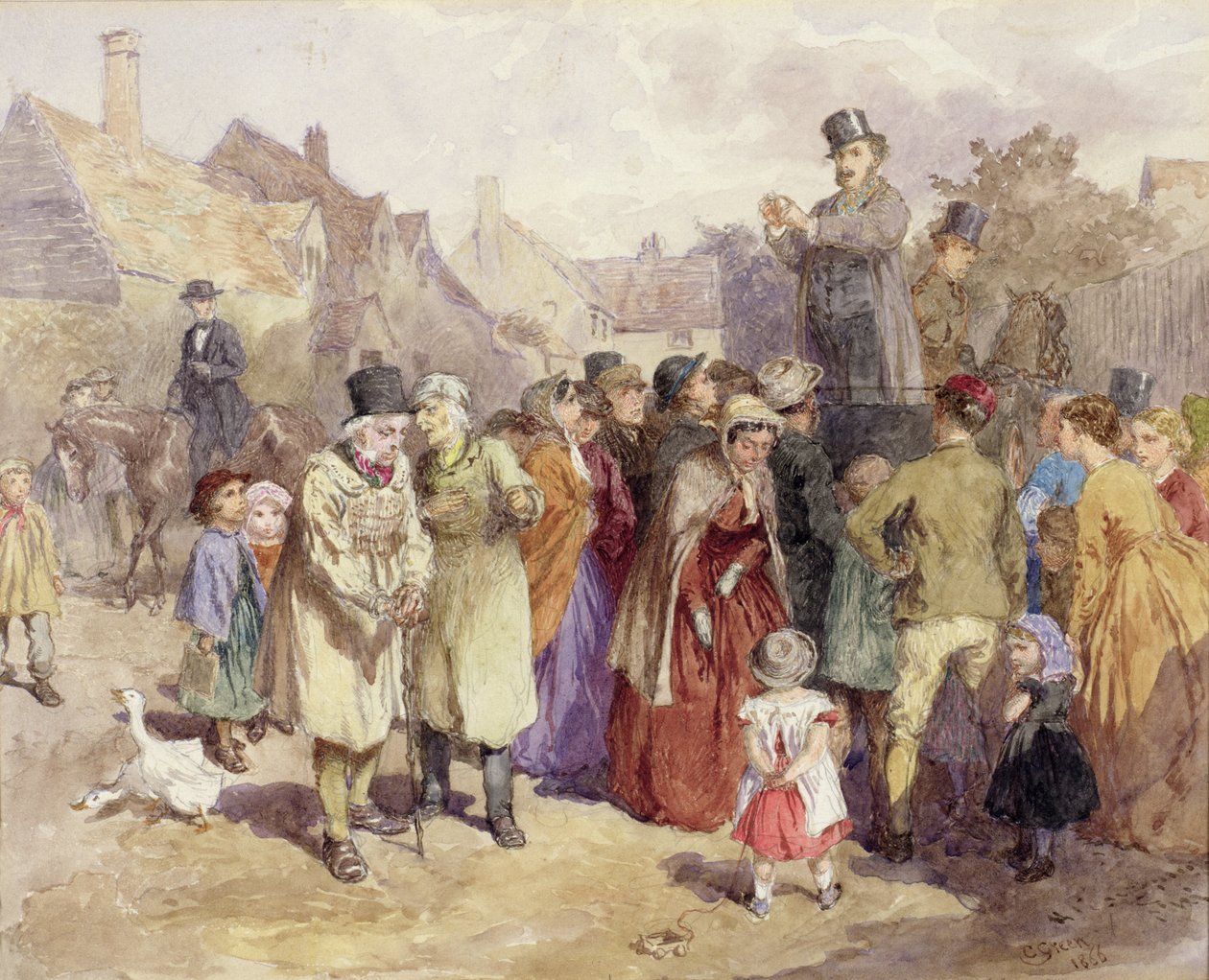 The Quack Doctor de Charles Green