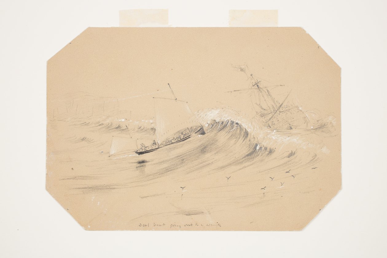 Deal boat saindo para um naufrágio de Charles Heaphy