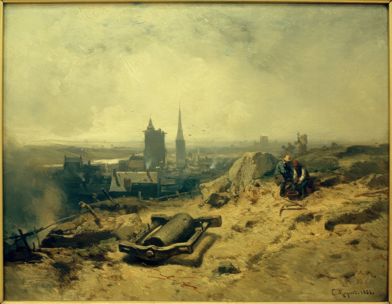 Paisagem com planta metalúrgica de Charles Hoguet