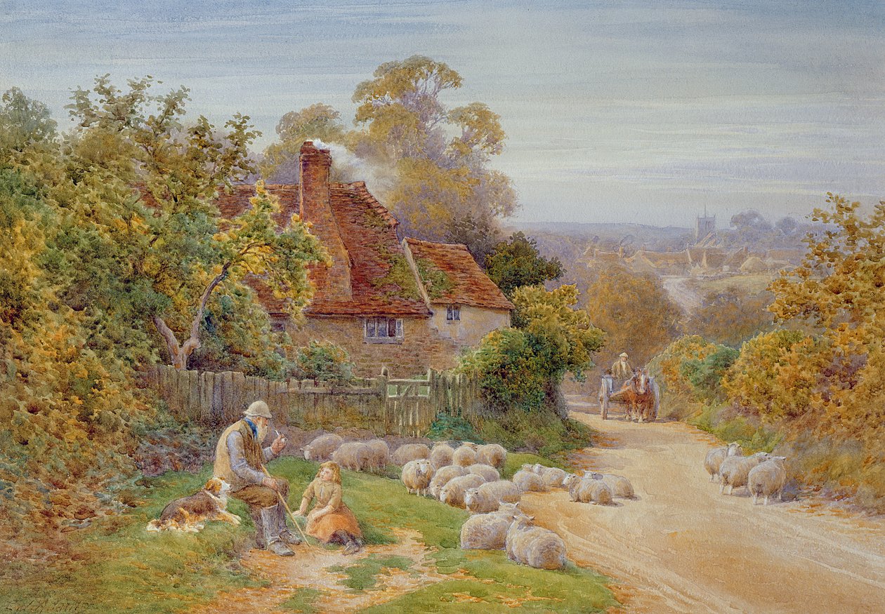 Um descanso pelo caminho de Charles James Adams