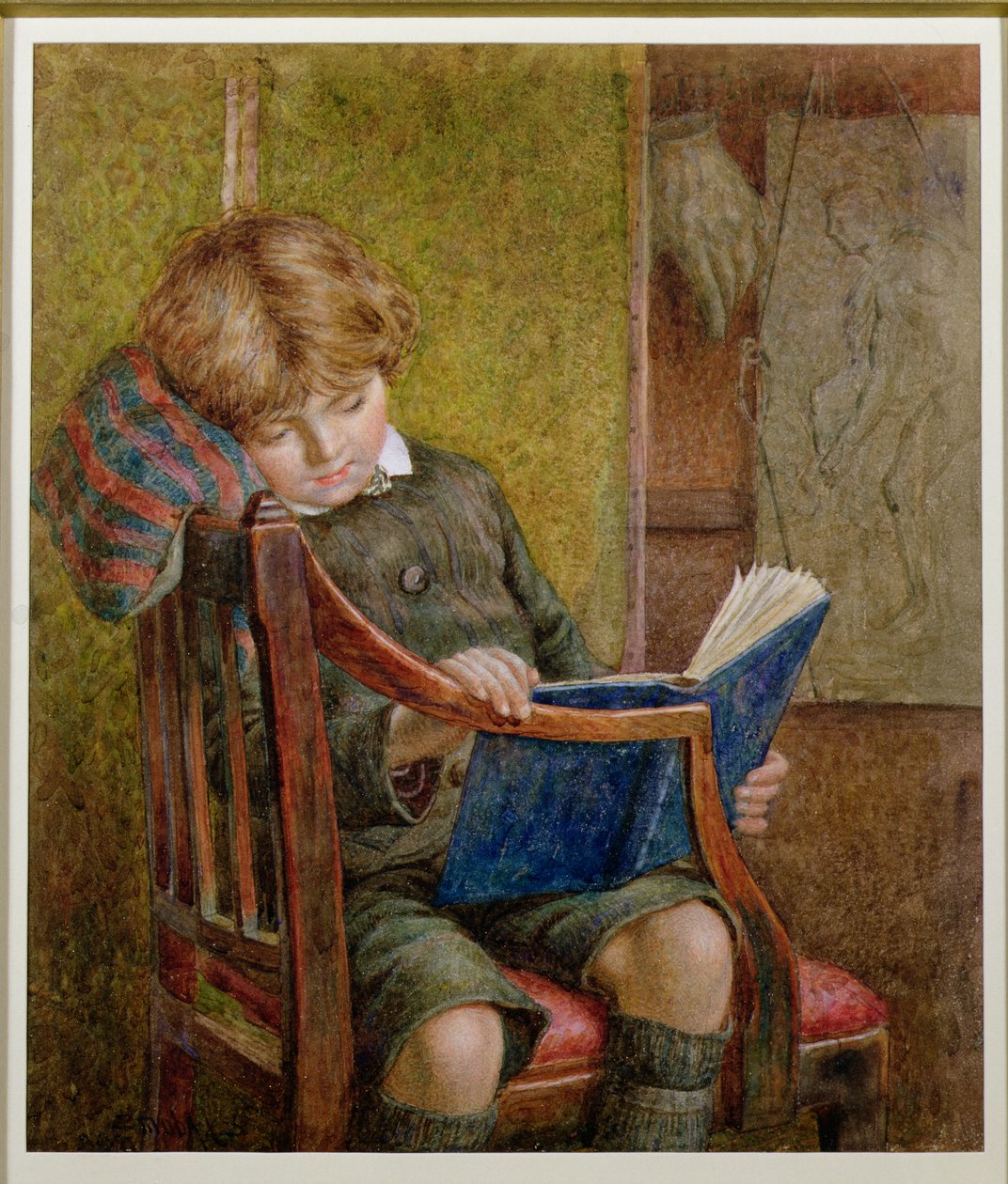 O filho de um artista de Charles James Adams