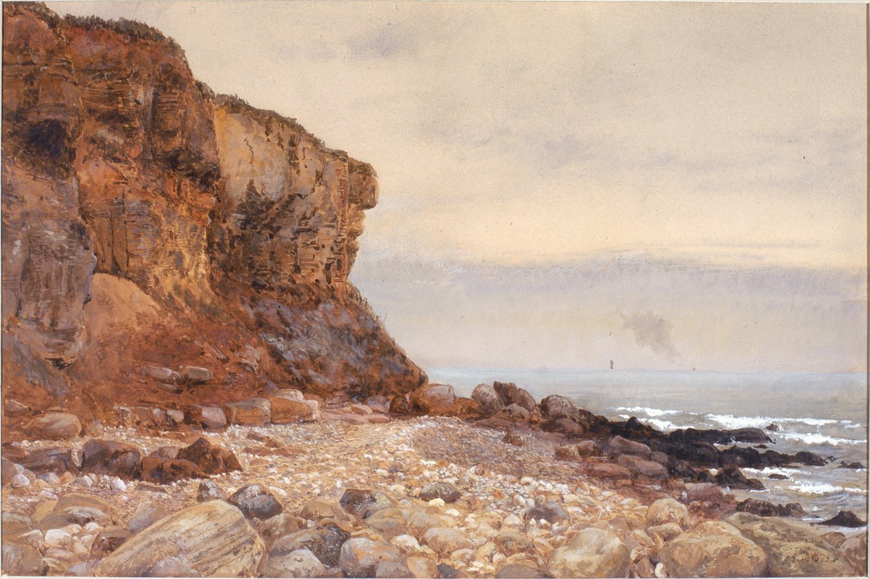 Perto do Cais de Tynemouth (bodycolour und wc on paper) de Charles James Spence