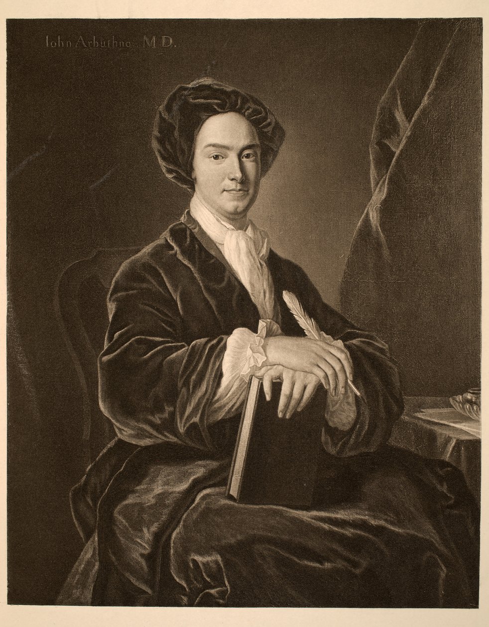 John Arbuthnot MD, publicado em 1902 (collotype) de Charles Jervas