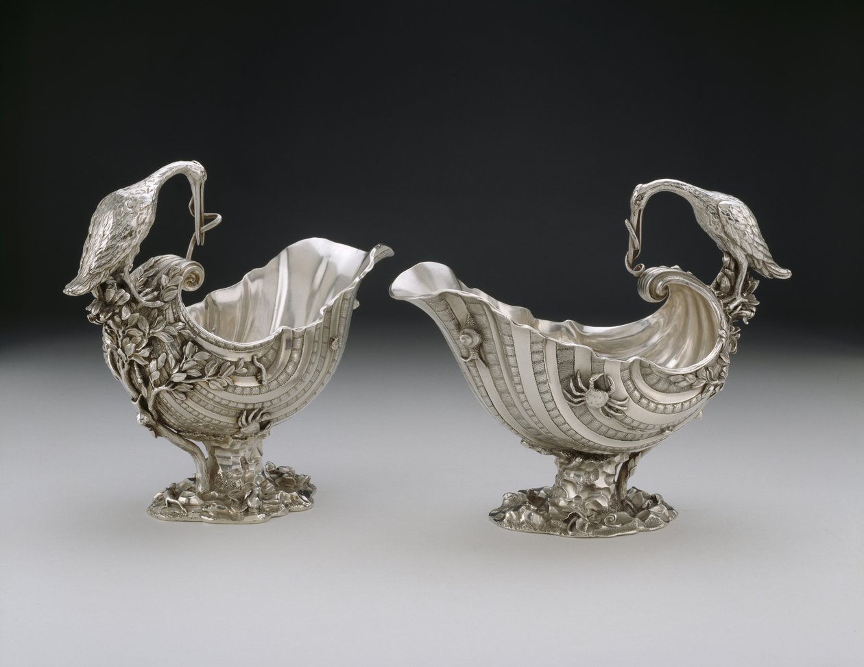 Molheira, par, 1737 (prata) de Charles Kandler