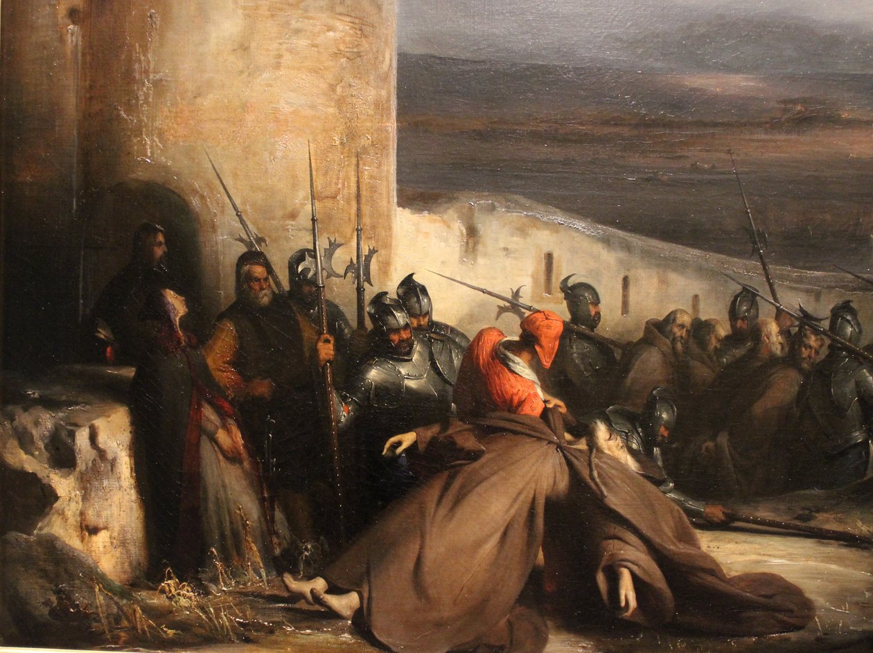 Os Cordeliers Episódio do cerco de Metz de Charles Laurent Maréchal