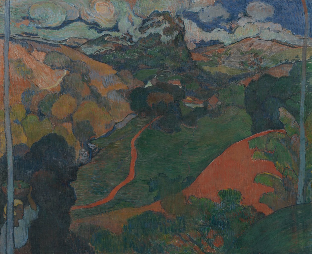 Paisagem, ligado, martinica de Charles Laval