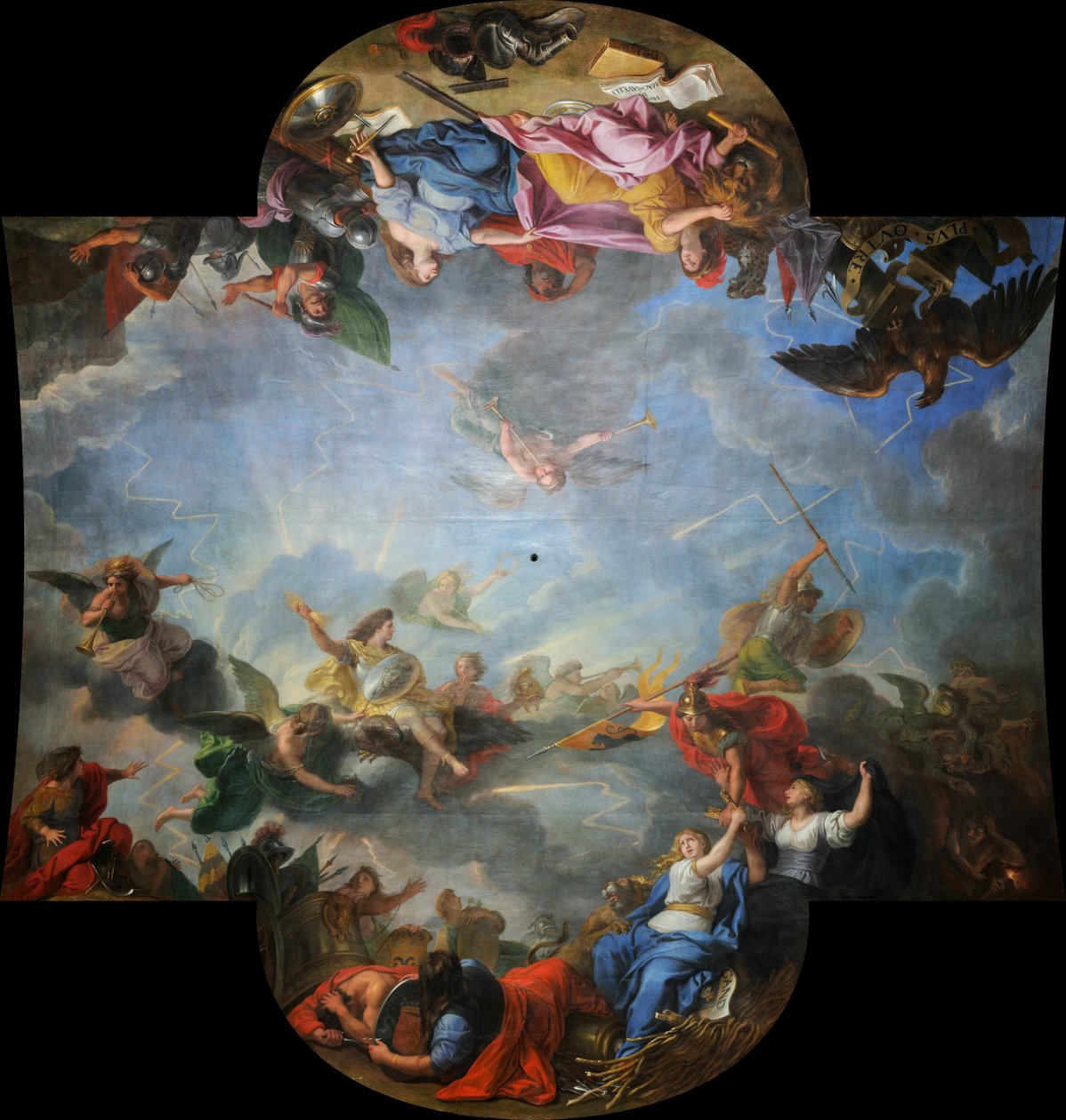 Tomada da cidade e da cidadela de Gante em seis dias, 1678 de Charles Le Brun