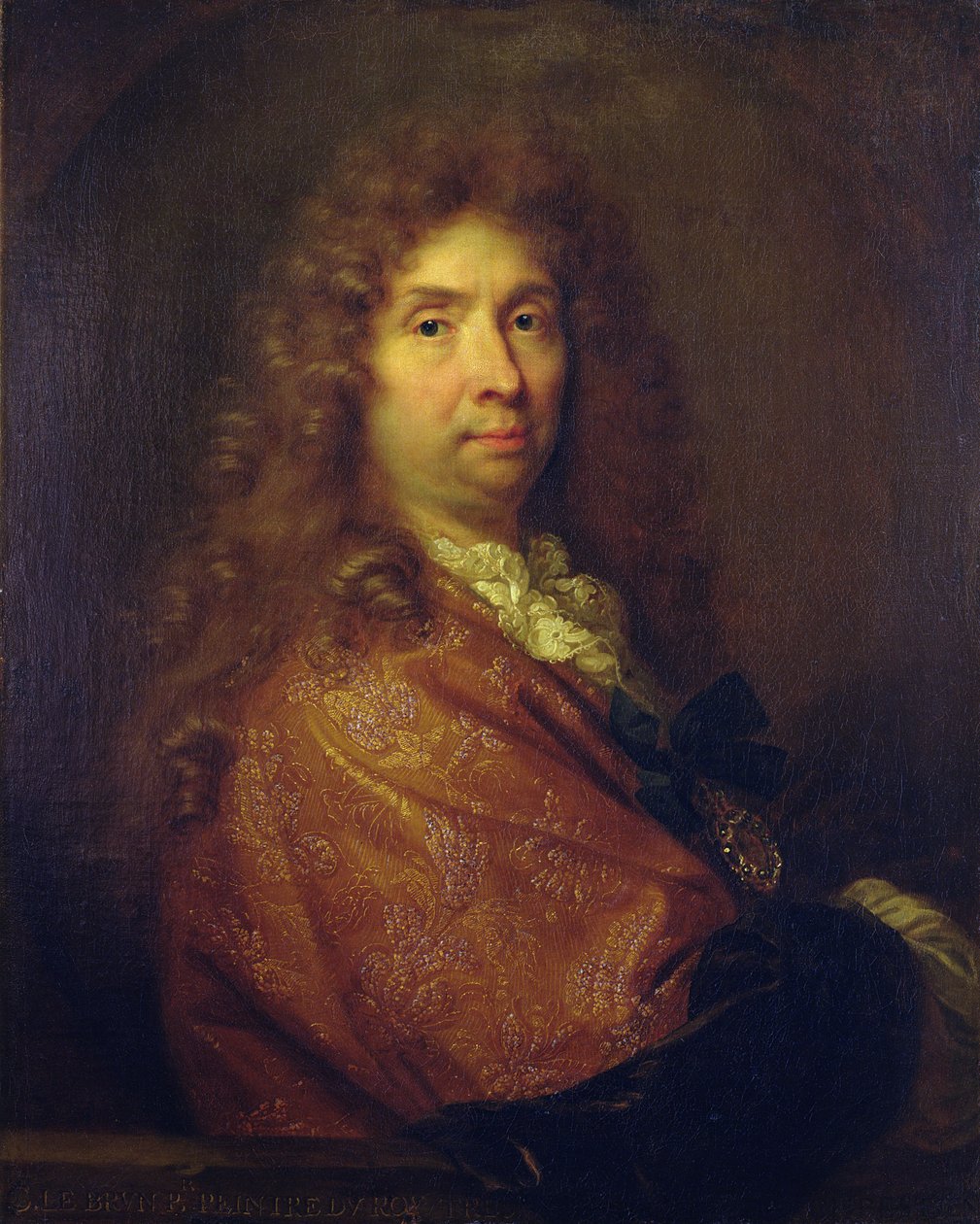 Auto-retrato, 1683-84 de Charles Le Brun