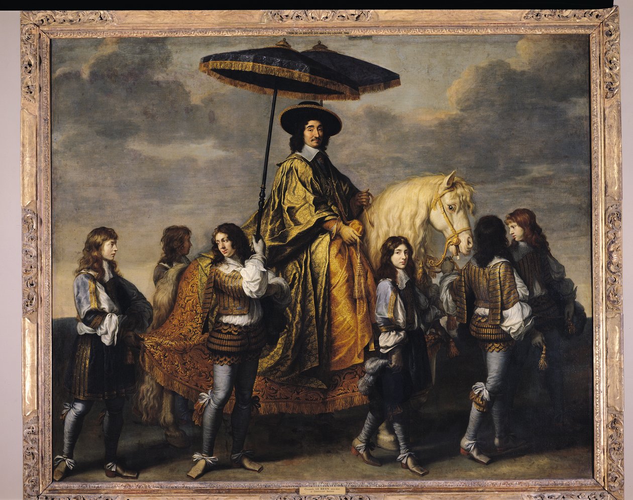 O chanceler Seguier de Charles Le Brun