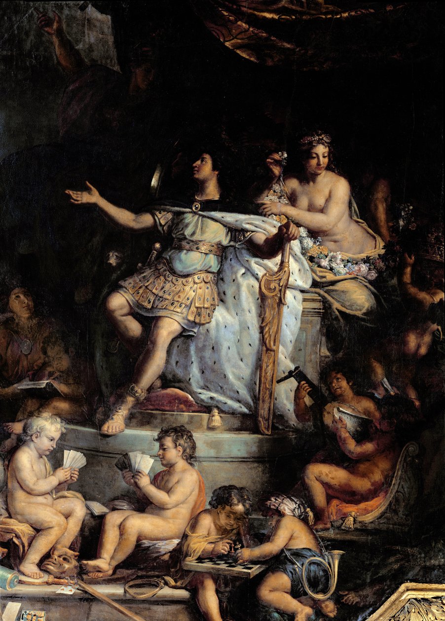 O rei governa, 1661 de Charles Le Brun