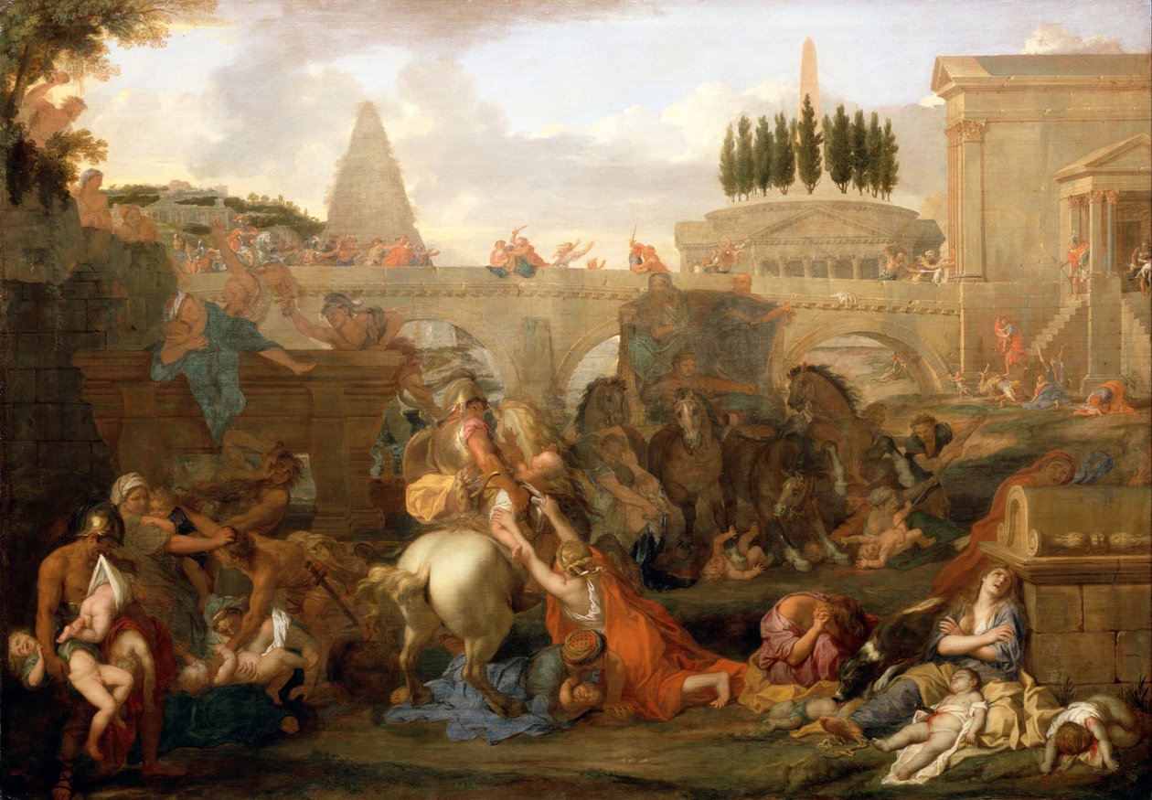 O massacre dos inocentes de Charles Le Brun