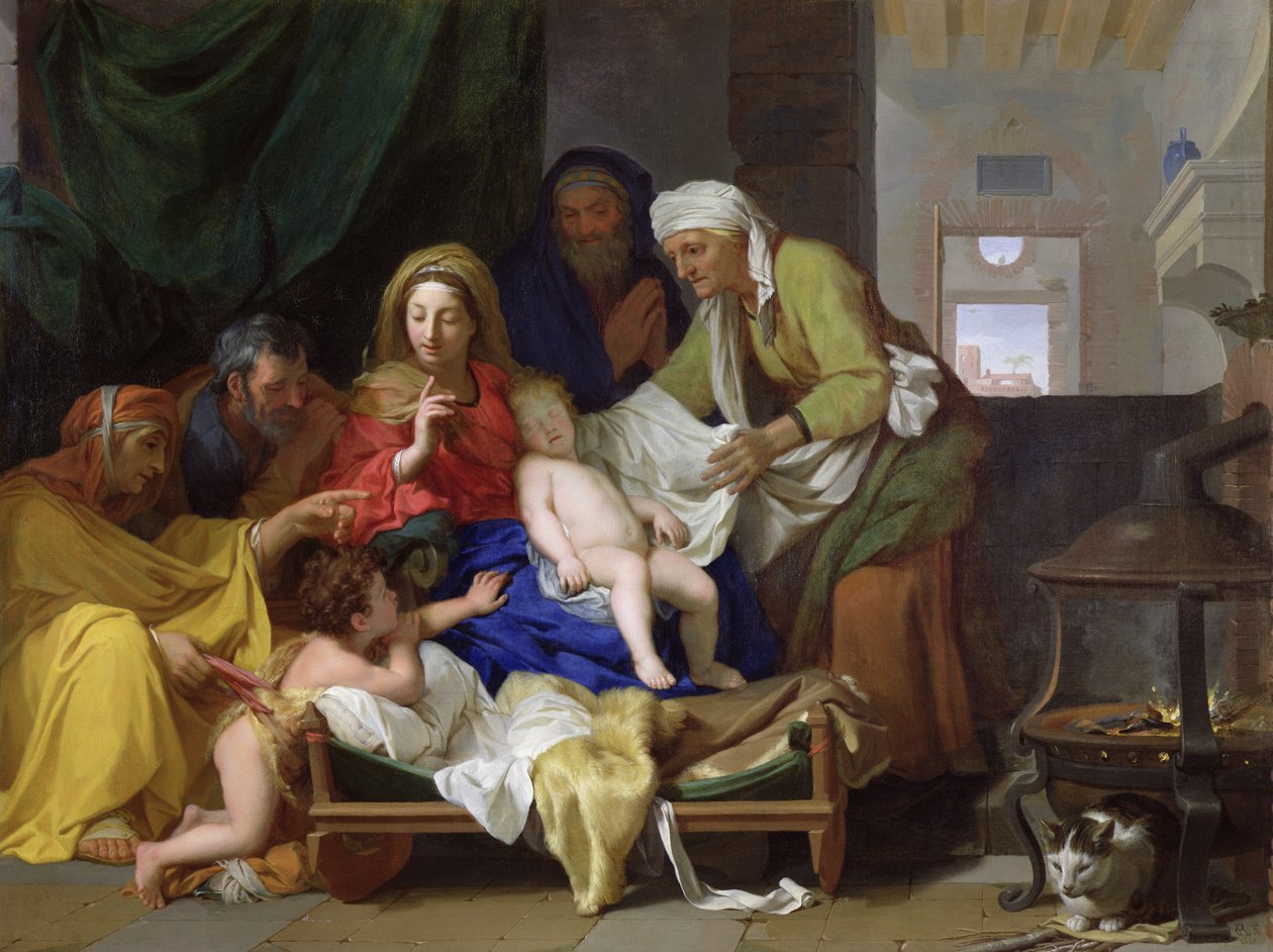 O Cristo Adormecido, 1655 de Charles Le Brun