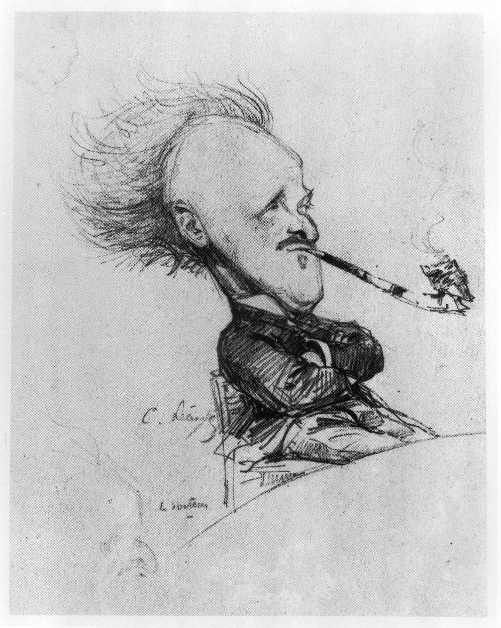 Paul Ferdinand Gachet (1862-1930) c.1887 de Charles Leandre