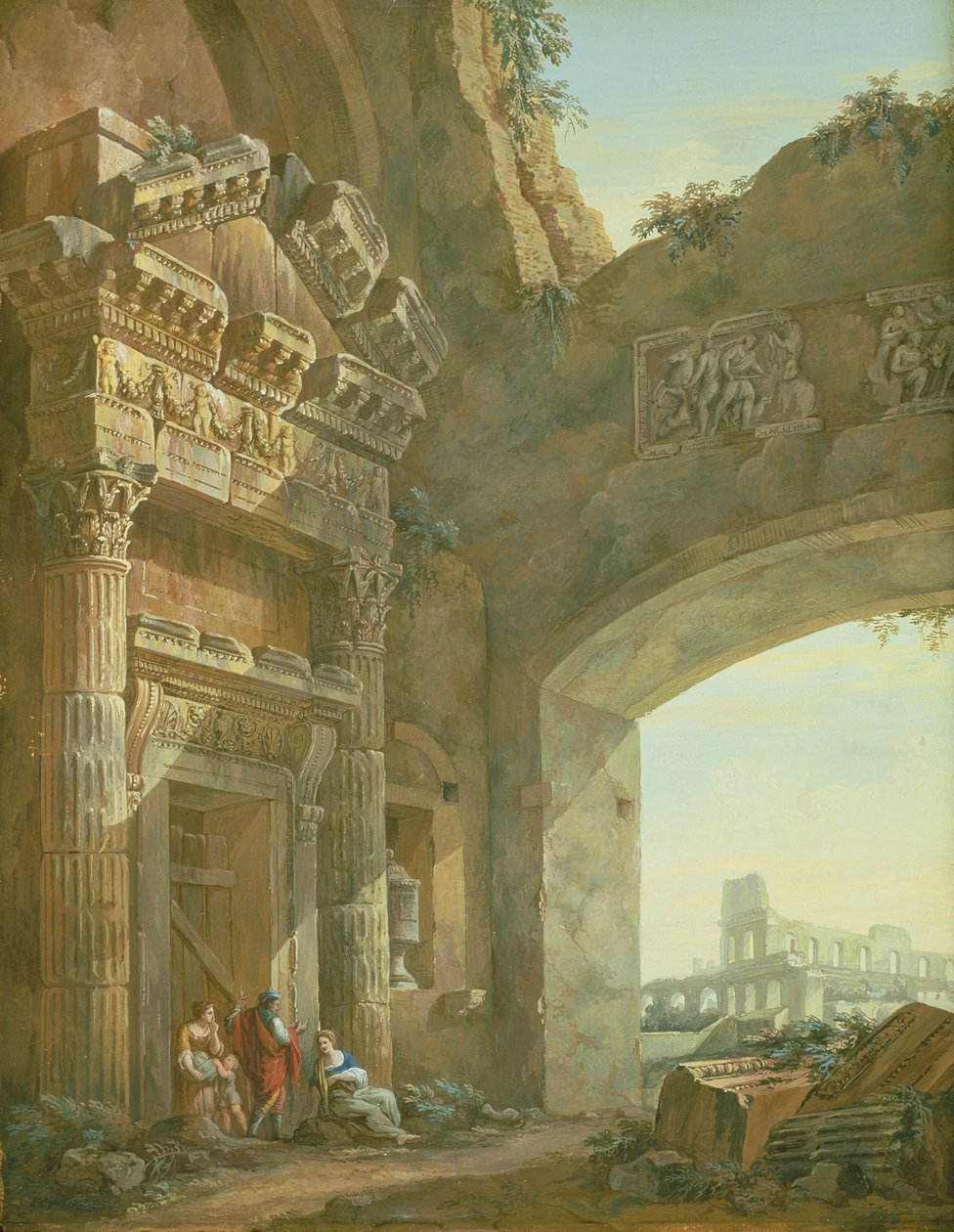 Ruínas Arquitetônicas de Charles Louis Clerisseau