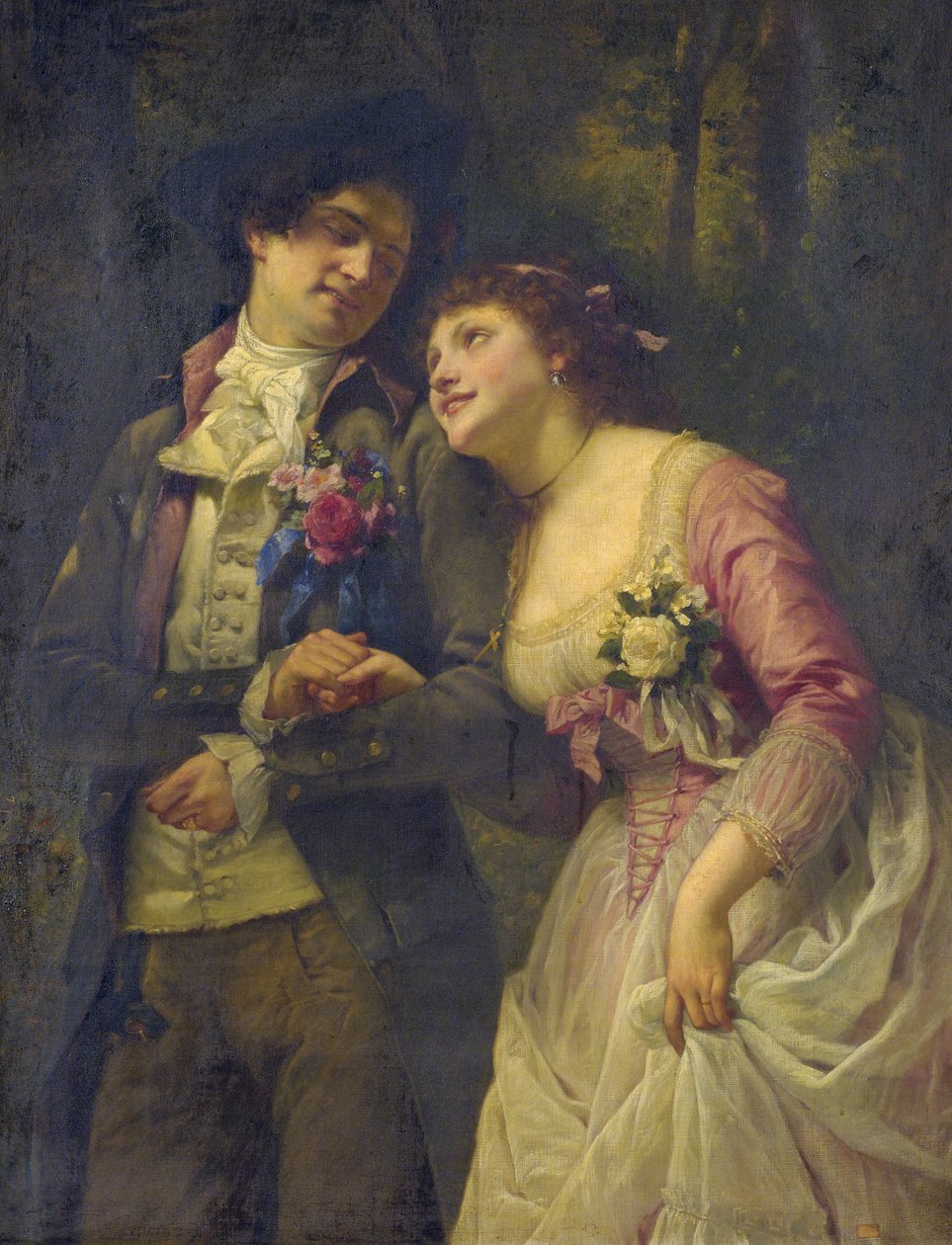 Os prometidos de Charles Louis Lucien Muller