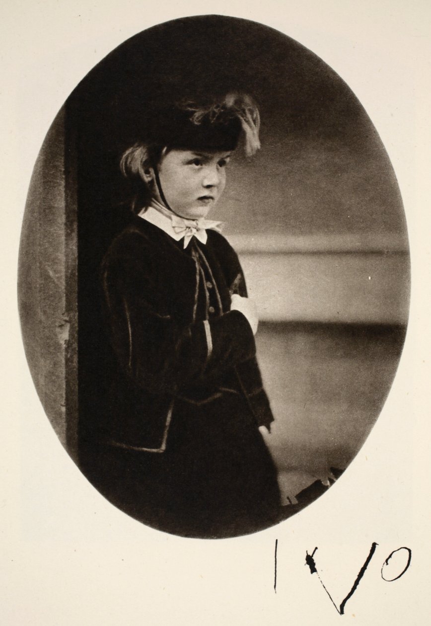 Ivo Bligh, 7 de julho de 1864 (foto sépia) de Charles Lutwidge Dodgson