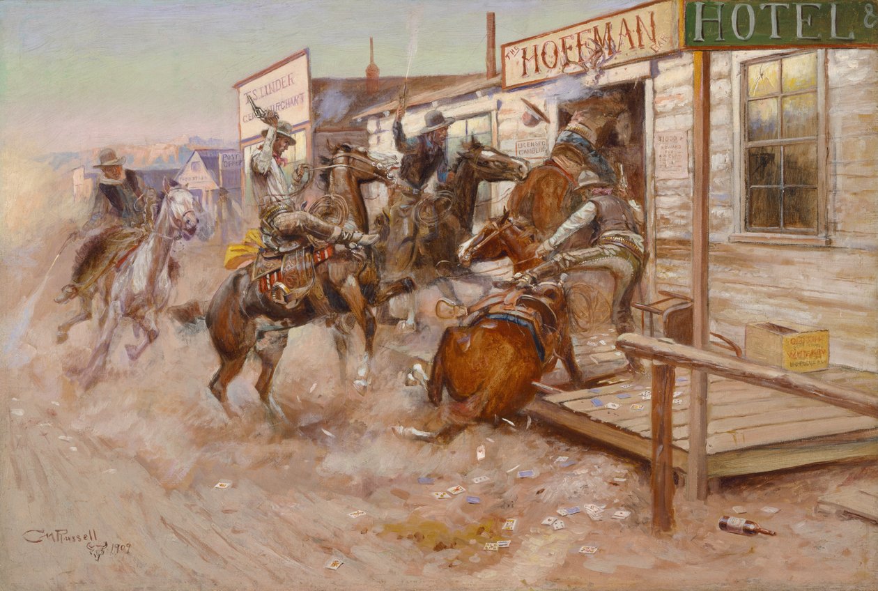 Sem bater de Charles Marion Russell