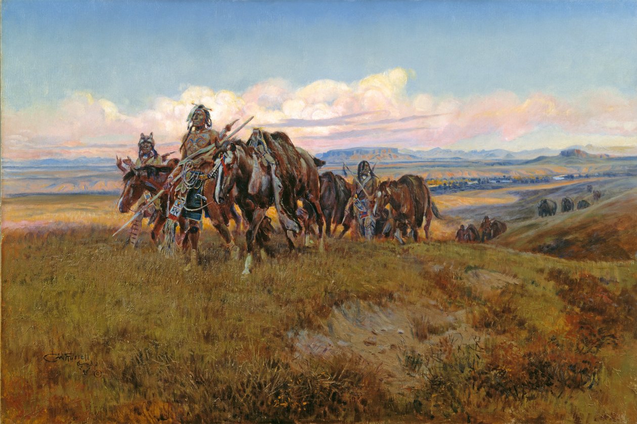 No país Enemys de Charles Marion Russell