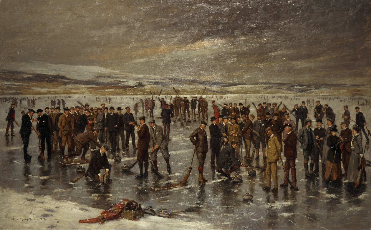 Curling no Carsebreck de Charles Martin Hardie