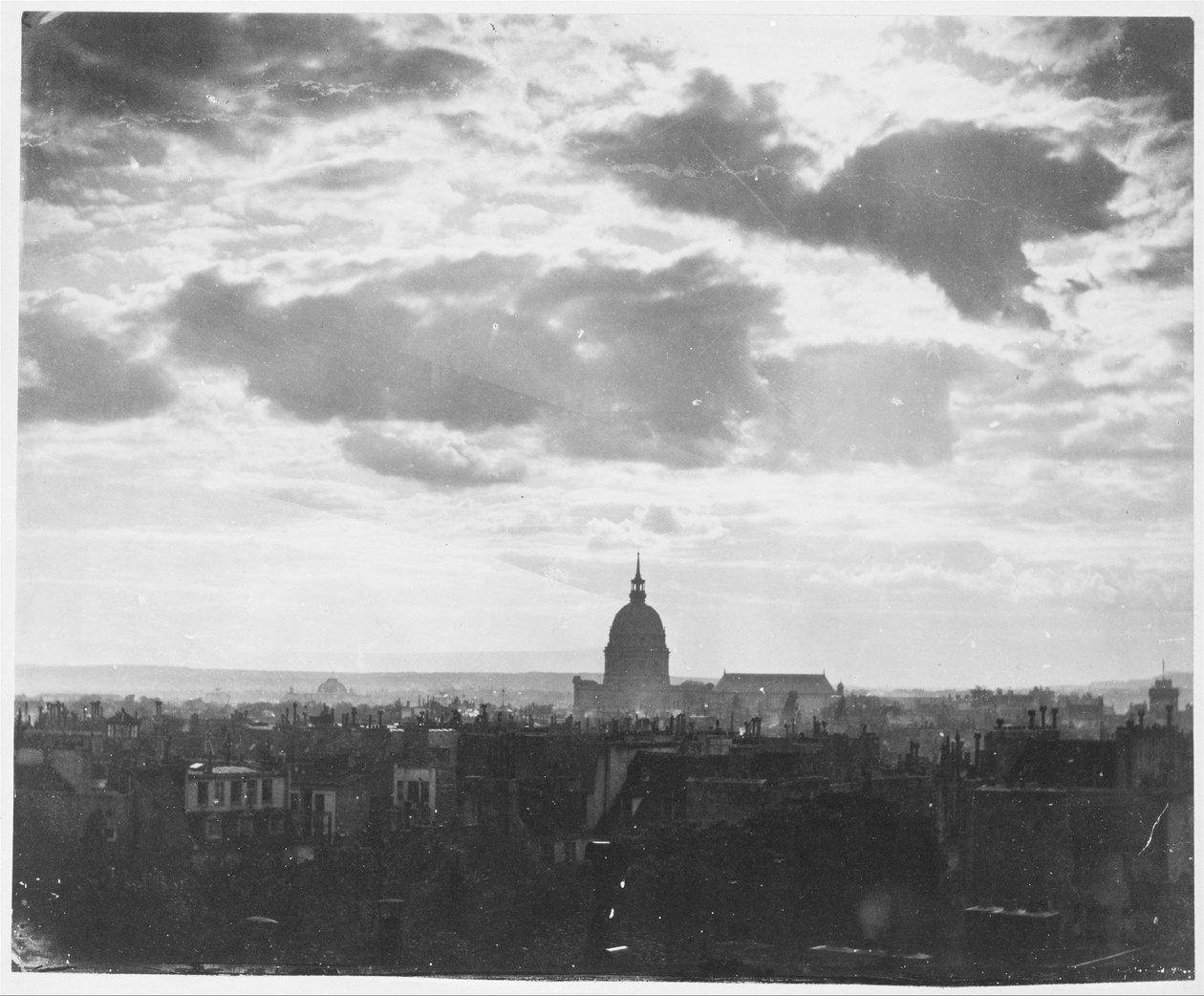 Estudo da nuvem sobre Paris de Charles Marville
