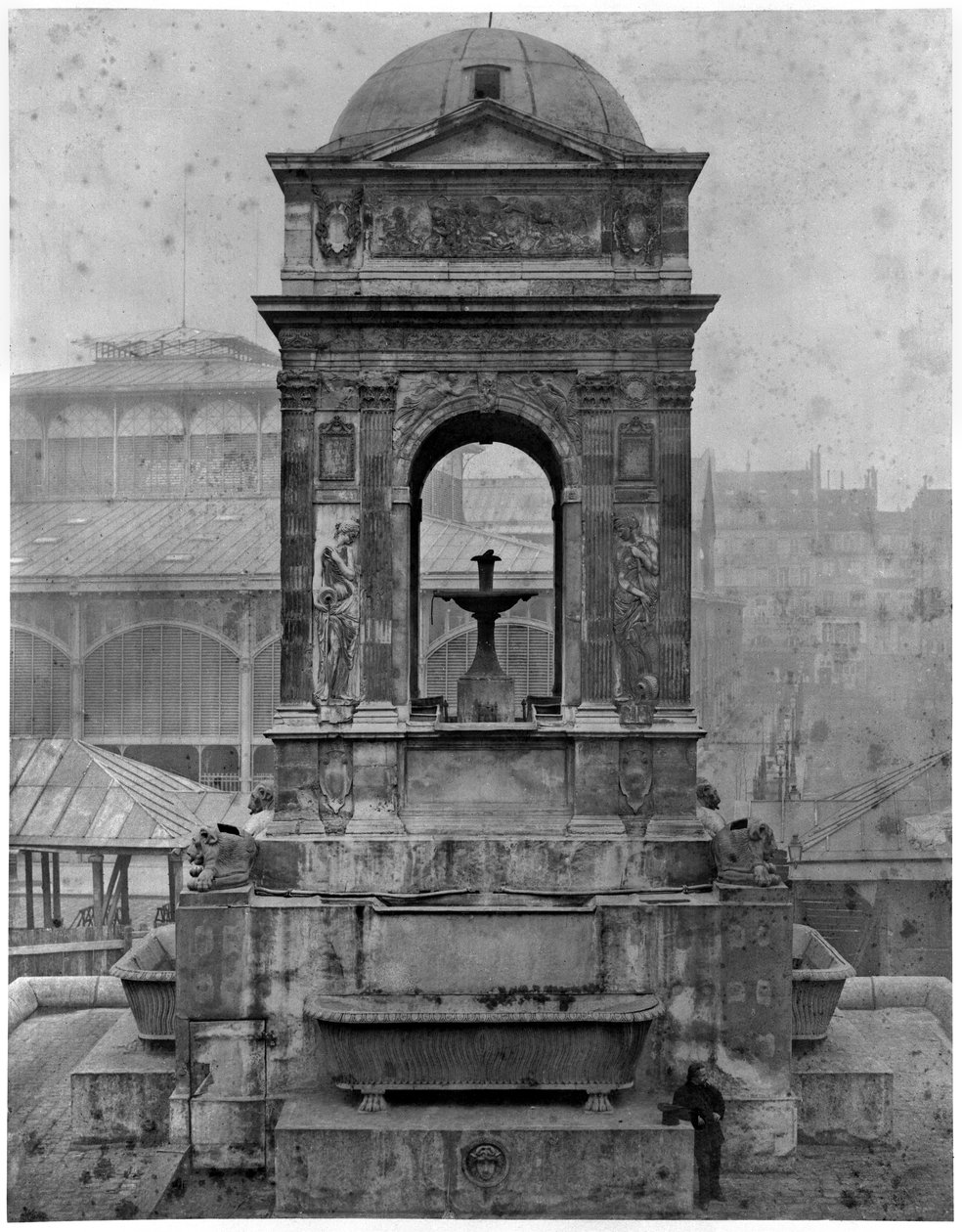 Fonte dos Inocentes, 1547 de Charles Marville