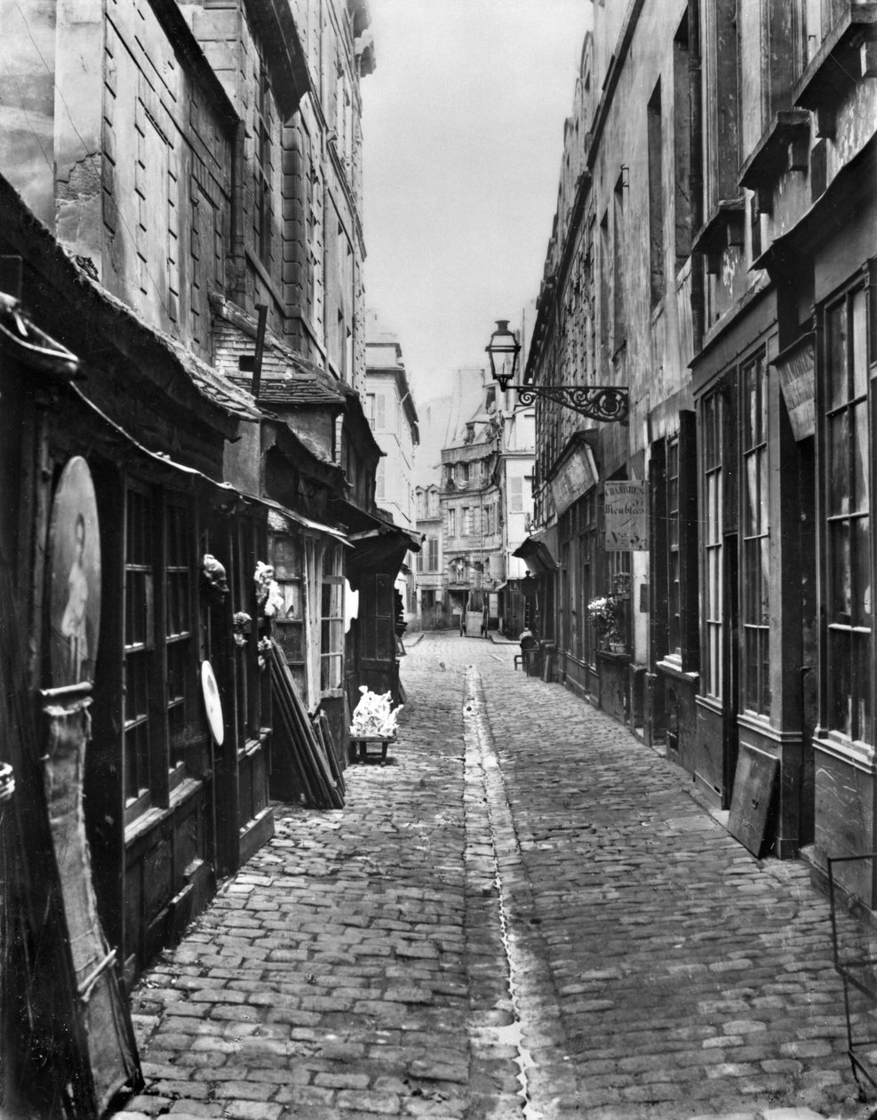 Passagem do Pequeno Açougue (da rue Gozlin) de Charles Marville