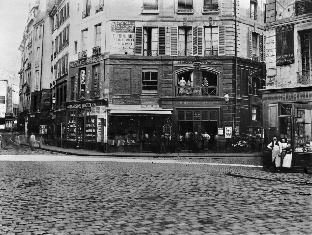 Coloque Gozlin, Paris c.1865 de Charles Marville