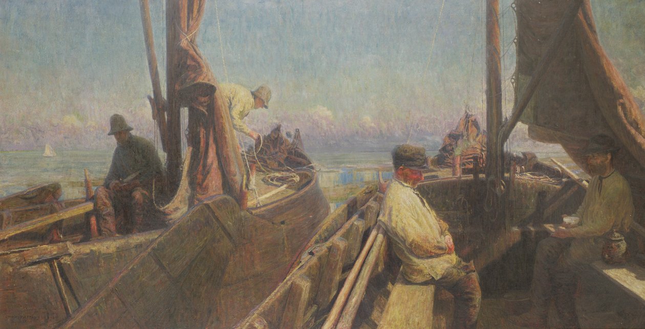 Pescadores da Zelândia de Charles Mertens