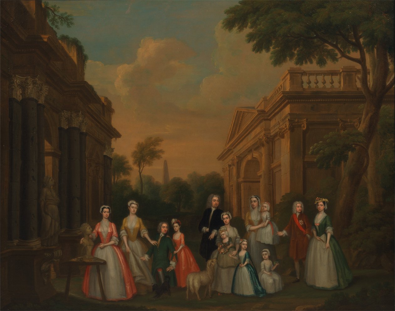 Famílias Watson-Wentworth e Finch de Charles Philips