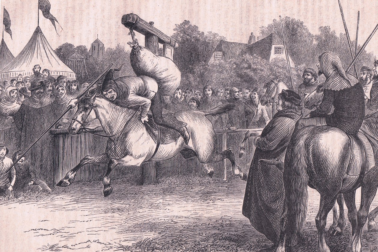 Inglês merrymaking no século XIV de Charles Ricketts
