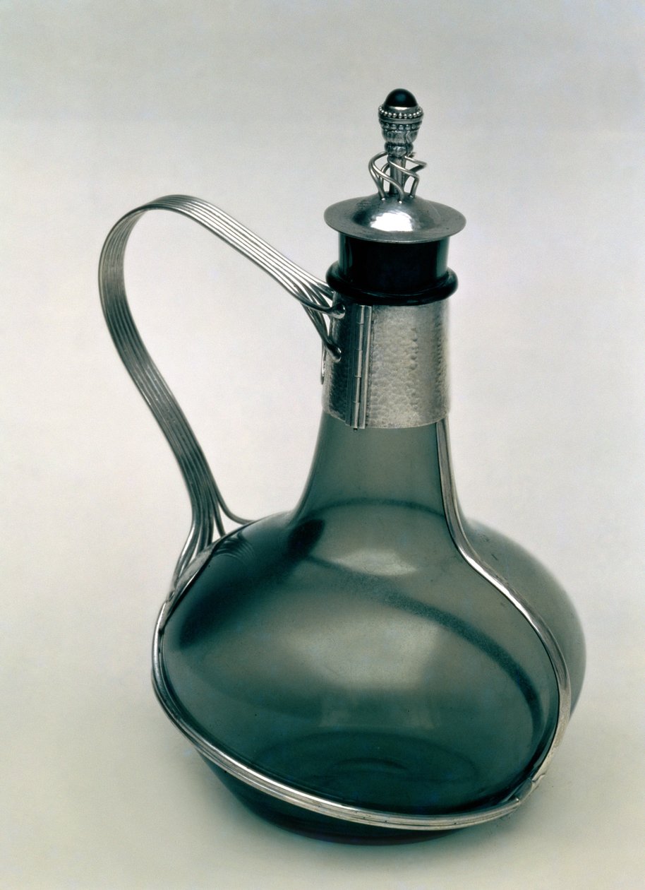 Decanter com montagens de prata, c.1904-5 de Charles Robert Ashbee