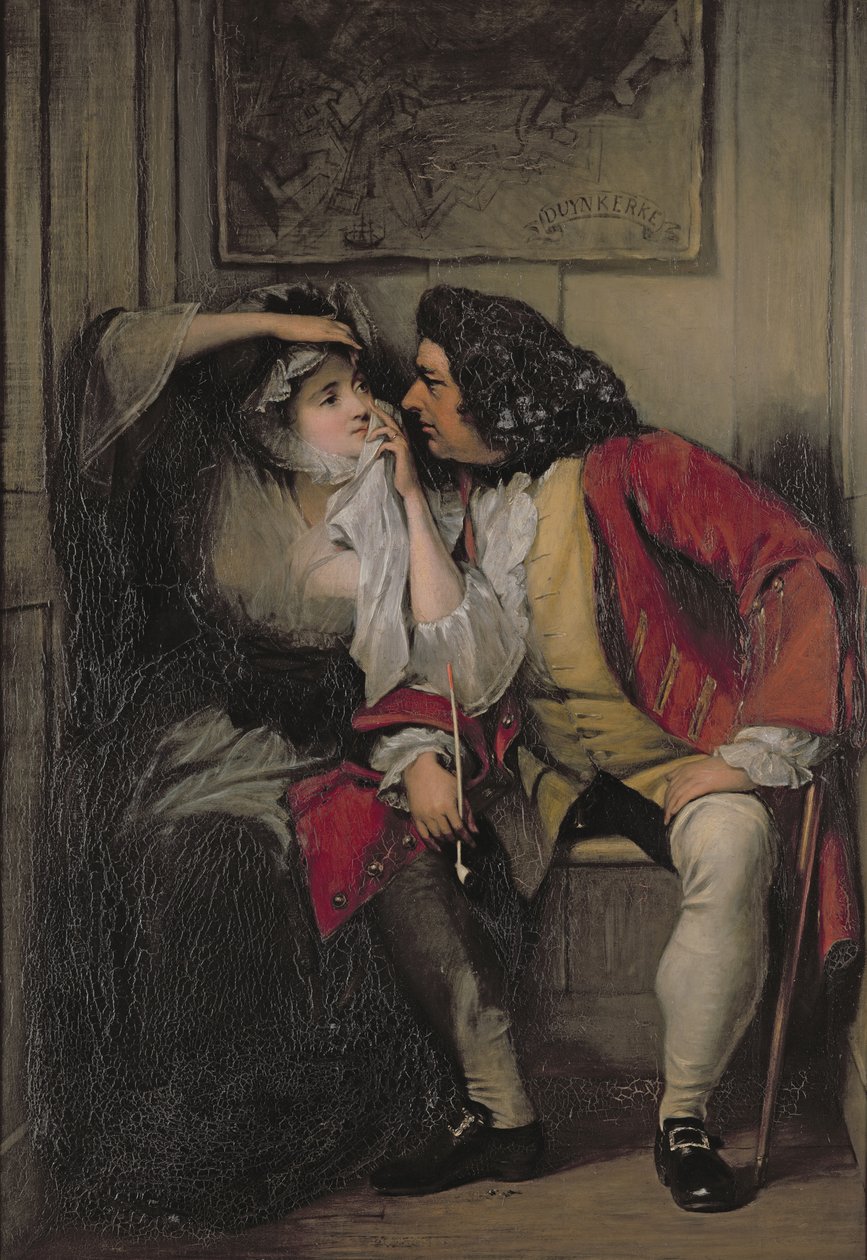 Tio Toby e Widow Wadman de Charles Robert Leslie